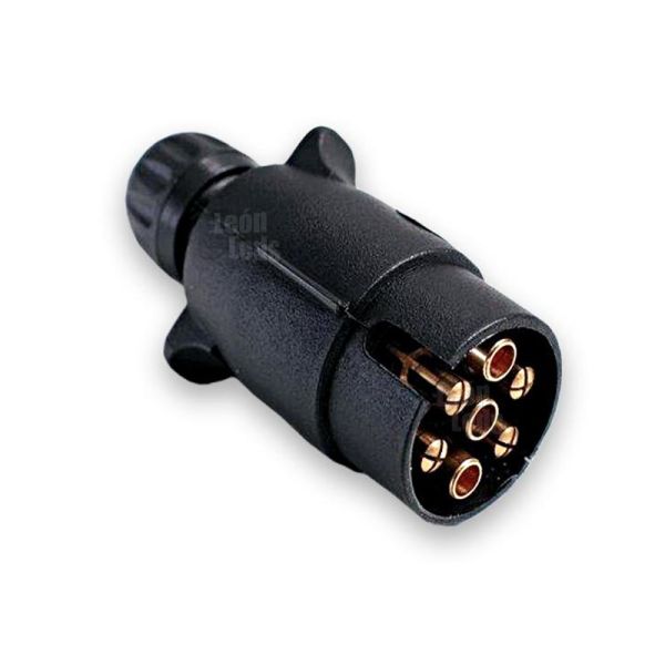 7-PIN-Stecker 12V (männlich)