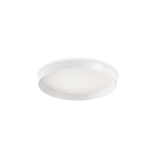 Plafón LED de techo plano blanco Fly 45cm