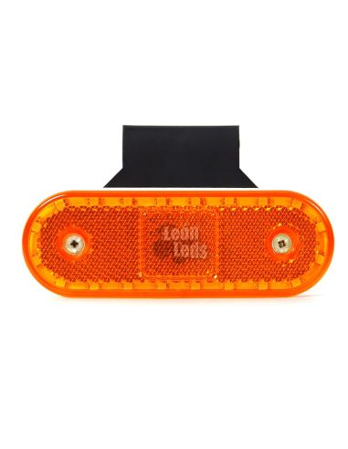 Piloto Lateral de Galibo LED Was Blanco Rojo Naranja con soporte 535Z 12v y 24v para camión piloto de galibo laterales| LeonLeds