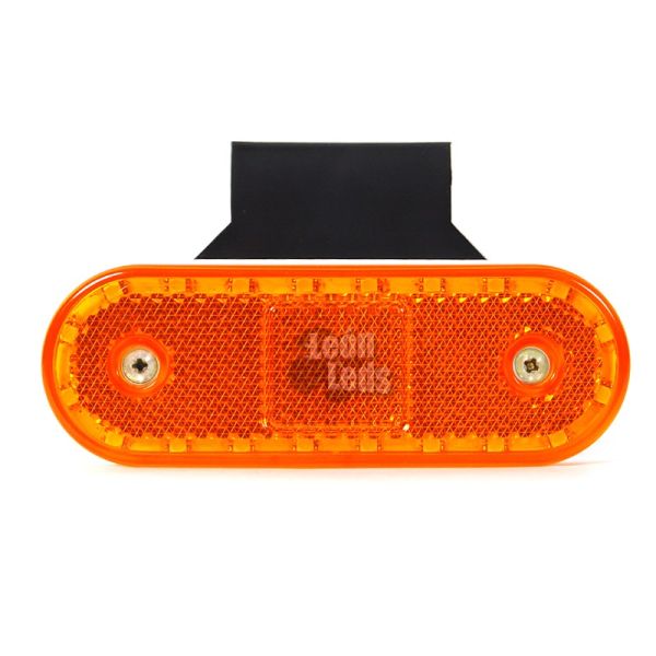 Piloto Lateral de Galibo LED Was Blanco Rojo Naranja con soporte 535Z 12v y 24v para camión piloto de galibo laterales| LeonLeds