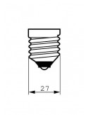Bombilla LED E27 100W Regulable 100W - 10.5W Cristal Opaco LED Classic Dimmable Philips | LeonLeds