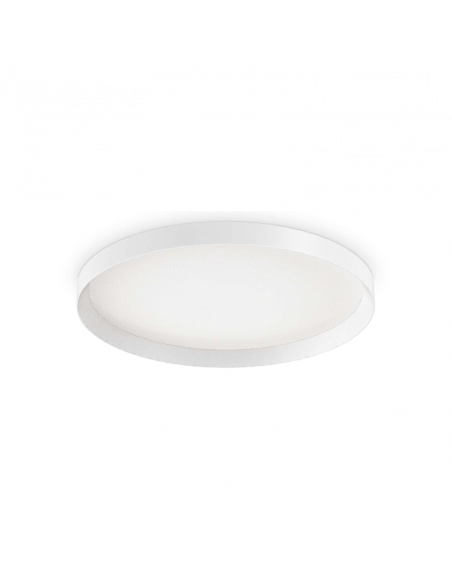 Plafón de techo LED Fly redondo blanco D60