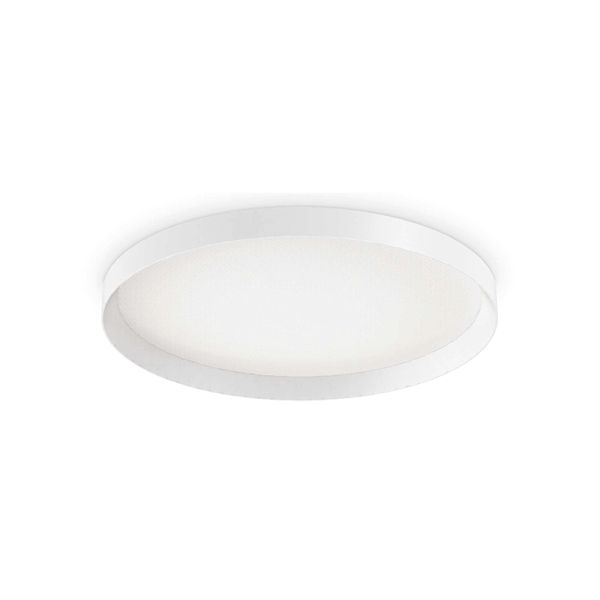 Plafón de techo LED Fly redondo blanco D60
