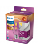 Caja Bombilla LED Globo regulable E27 de filamento G95 5.9W - 60W 2.700K Philips 8719514323957 | LeonLeds