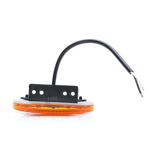Piloto Lateral de Galibo LED Was Blanco Rojo Naranja con soporte 535Z 12v y 24v para camión piloto de galibo laterales| LeonLeds