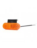Piloto Lateral de Galibo LED Was Blanco Rojo Naranja con soporte 535Z 12v y 24v para camión piloto de galibo laterales| LeonLeds
