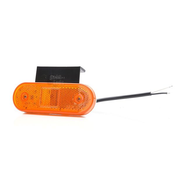 Piloto Lateral de Galibo LED Was Blanco Rojo Naranja con soporte 535Z 12v y 24v para camión piloto de galibo laterales| LeonLeds
