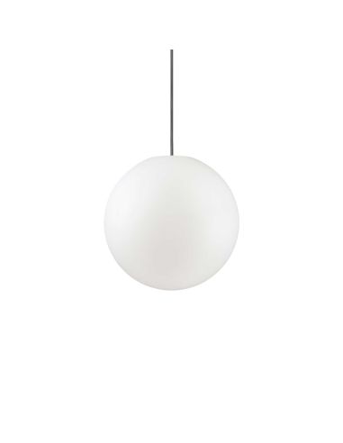 Lámpara LED colgante de exterior blanca Sole