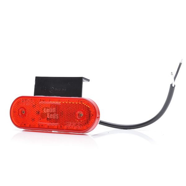 Le feu de dégagement latéral LED était blanc rouge orange avec support 535Z 12v et 24v pour camion léger de dégagement latéral |
