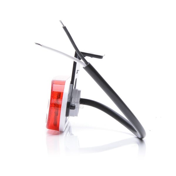 LED de luz de folga lateral Era branco vermelho laranja com suporte 535Z 12v e 24v para caminhão leve de folga lateral| leonleds