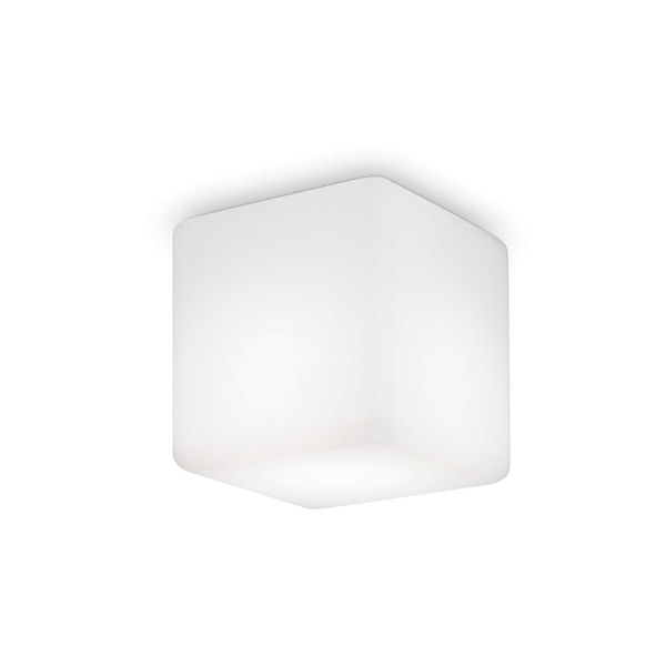 Luz de tecto branco quadrado Luna