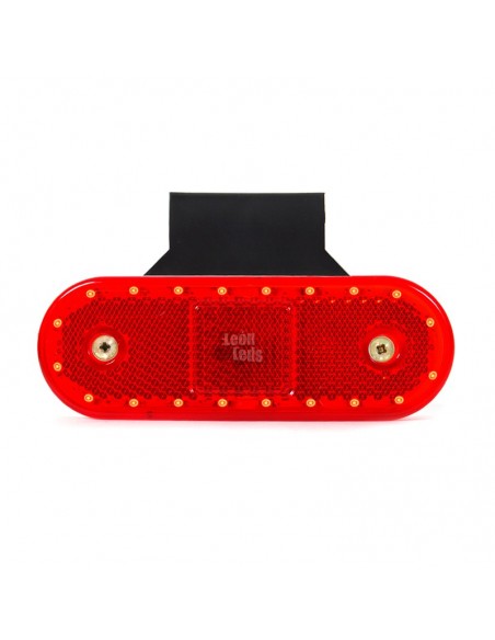 Piloto Lateral de Galibo LED Was Blanco Rojo Naranja con soporte 535Z 12v y 24v para camión piloto de galibo laterales| LeonLeds