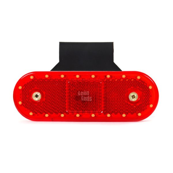 LED de luz de folga lateral Era branco vermelho laranja com suporte 535Z 12v e 24v para caminhão leve de folga lateral| leonleds