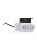 Le feu de dégagement latéral LED était blanc rouge orange avec support 535Z 12v et 24v pour camion léger de dégagement latéral |