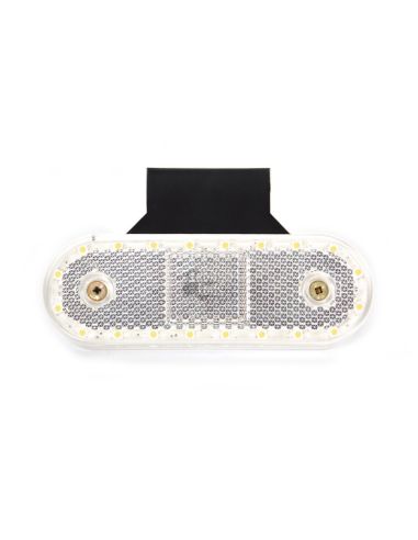 Le feu de dégagement latéral LED était blanc rouge orange avec support 535Z 12v et 24v pour camion léger de dégagement latéral |
