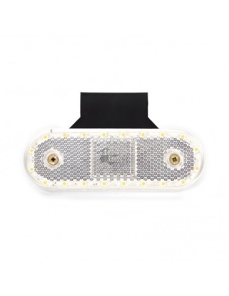 Piloto Lateral de Galibo LED Was Blanco Rojo Naranja con soporte 535Z 12v y 24v para camión piloto de galibo laterales| LeonLeds