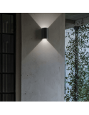 Applique d'extérieur LED Apollo à double lumière d'ambiance