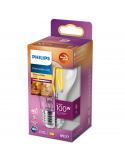 Caja Bombilla LED Regulable E27 de filamento A60 Equivalente a 100W - 10,5W LED Classic Dimmable Philips | LeonLeds