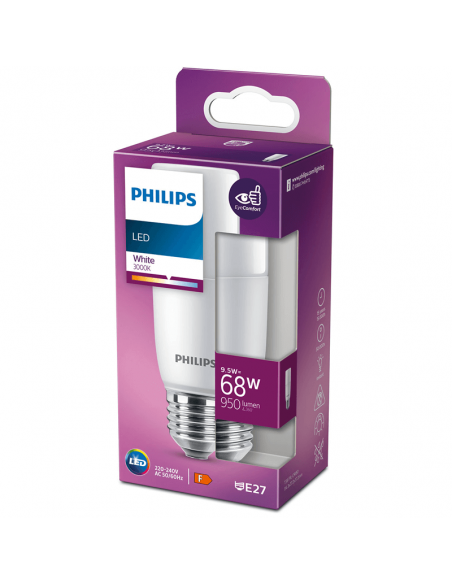 Box Ampoule LED T38 avec filetage E27 68W - 9,5W Lumière Chaude 3000K 8718699771379 | leonleds