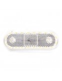 Piloto Lateral LED Was para remolques plataformas camiones Ambar Blanco y Rojo Luz Led y reflectante| LeonLeds