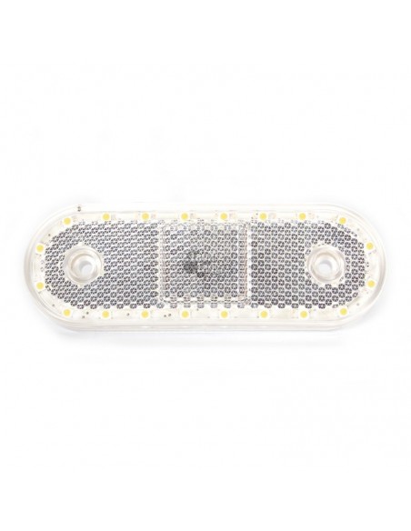 Piloto Lateral LED Was para remolques plataformas camiones Ambar Blanco y Rojo Luz Led y reflectante| LeonLeds