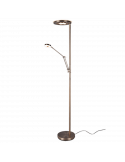 Lampadaire LED Barrie en bronze vieilli 424210304 4017807467635 Trio Lighting | LeonLeds