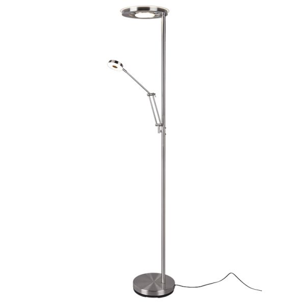 Lampadaire LED à deux bras Barrie 424210307 4017807467628 | leonleds