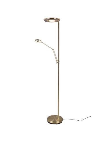 Lámpara de pie LED con color de luz regulable Barrie 424210308 4017807478259 | LeonLeds