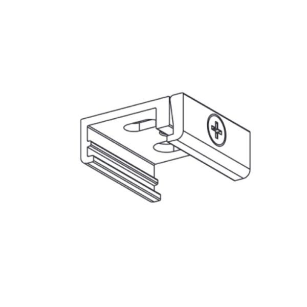 Leva de fijación techo Blanco o Negro Medidas | LeónLeds