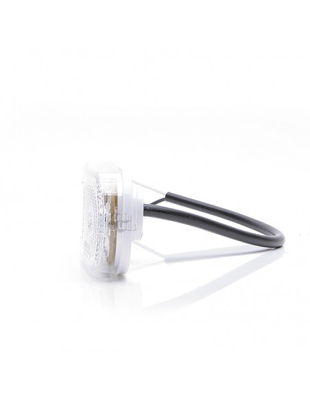 Piloto Lateral LED Was para remolques plataformas camiones Ambar Blanco y Rojo Luz Led y reflectante| LeonLeds