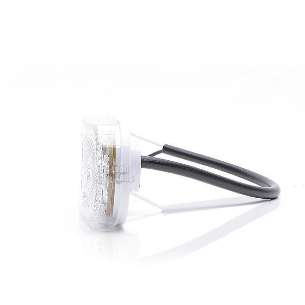 Piloto Lateral LED Was para remolques plataformas camiones Ambar Blanco y Rojo Luz Led y reflectante| LeonLeds