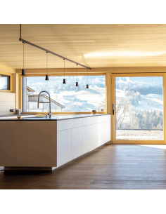 Placa Cubrir Blanco o Negro para Carriles Trifásicos | LeónLeds 2