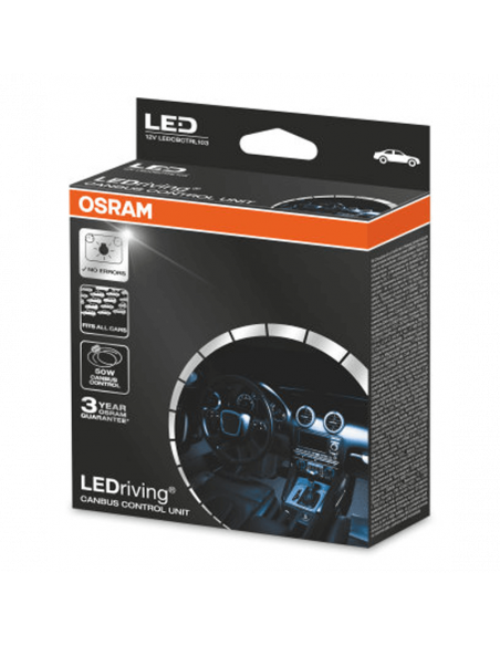 Pack 2 Résistances CanBus LedDriving 12V 50W LEDCBCTRL103 Osram | leonleds