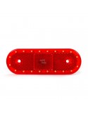 Was LED Side Light pour remorques camions plates-formes Ambre Blanc et Rouge Led et lumière réfléchissante | leonleds