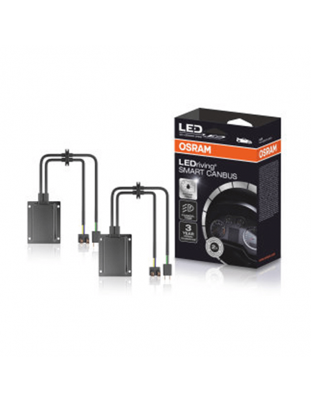 Pack Resistencias Can-Bus para Bombilla LED H7 LEDSC01 Pack 2 Unidades Osram | LeonLeds