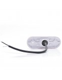 Piloto Lateral LED Was para remolques plataformas camiones Ambar Blanco y Rojo Luz Led y reflectante| LeonLeds