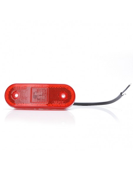 Was LED Side Light pour remorques camions plates-formes Ambre Blanc et Rouge Led et lumière réfléchissante | leonleds