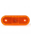 Piloto Lateral LED Was para remolques plataformas camiones Ambar Blanco y Rojo Luz Led y reflectante| LeonLeds