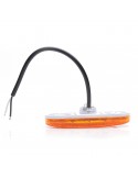 Piloto Lateral LED Was para remolques plataformas camiones Ambar Blanco y Rojo Luz Led y reflectante| LeonLeds