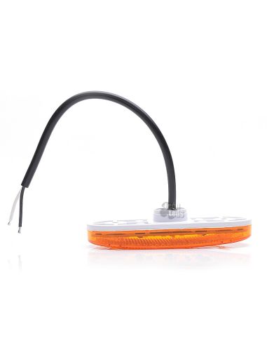 Piloto Lateral LED Was para remolques plataformas camiones Ambar Blanco y Rojo Luz Led y reflectante| LeonLeds