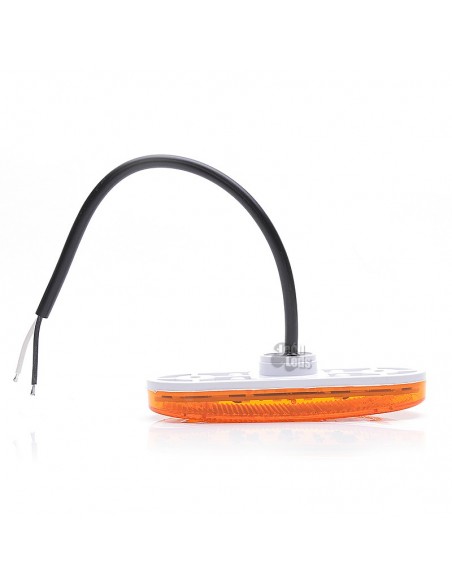 Piloto Lateral LED Was para remolques plataformas camiones Ambar Blanco y Rojo Luz Led y reflectante| LeonLeds