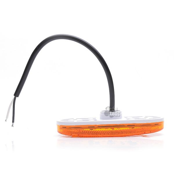 Piloto Lateral LED Was para remolques plataformas camiones Ambar Blanco y Rojo Luz Led y reflectante| LeonLeds