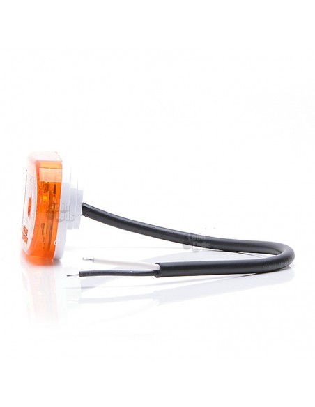 Piloto Lateral LED Was para remolques plataformas camiones Ambar Blanco y Rojo Luz Led y reflectante| LeonLeds