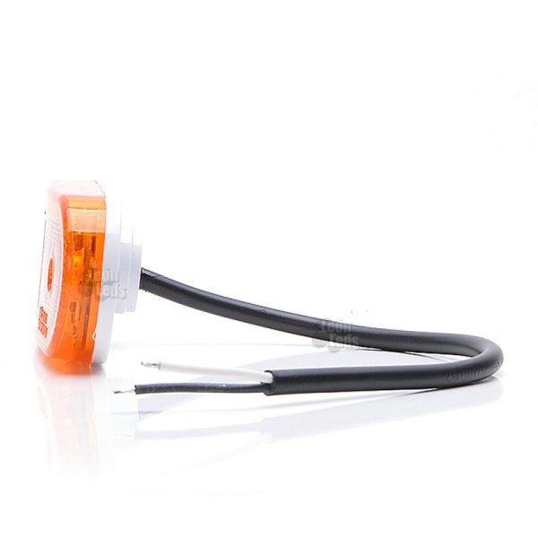 Piloto Lateral LED Was para remolques plataformas camiones Ambar Blanco y Rojo Luz Led y reflectante| LeonLeds