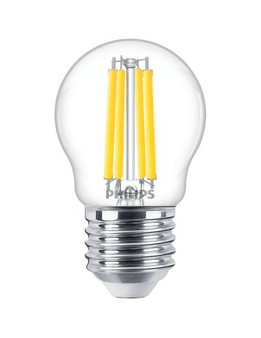 Bombilla LED esférica Regulable Filamento 3,7W - 40W 8719514355514 Philips | LeonLeds