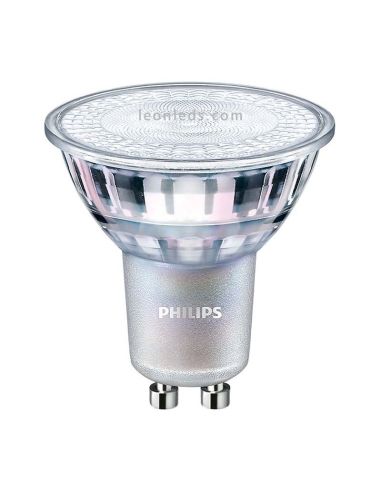 Bombilla LED GU10 Regulable 3,7W - 35W 60º MasterLed spot Philips 31226500 | LeonLeds Iluminación