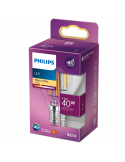 Ampoule E14 LED 4.3W - 40W P45 Filament 8718699763152 Philips | leonleds