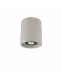 Plafón de techo Oak PL1 Redondo Cemento Ideal Lux | LeonLeds