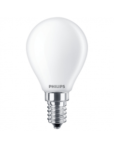 Lâmpada LED P45 Opaca 4,3W - 40W LED Classic 8718699763435 Philips | leonleds 2