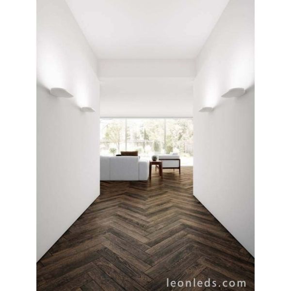 Aplique Led Aurae Preto 12W -ArkosLight- ao melhor preço | leonleds